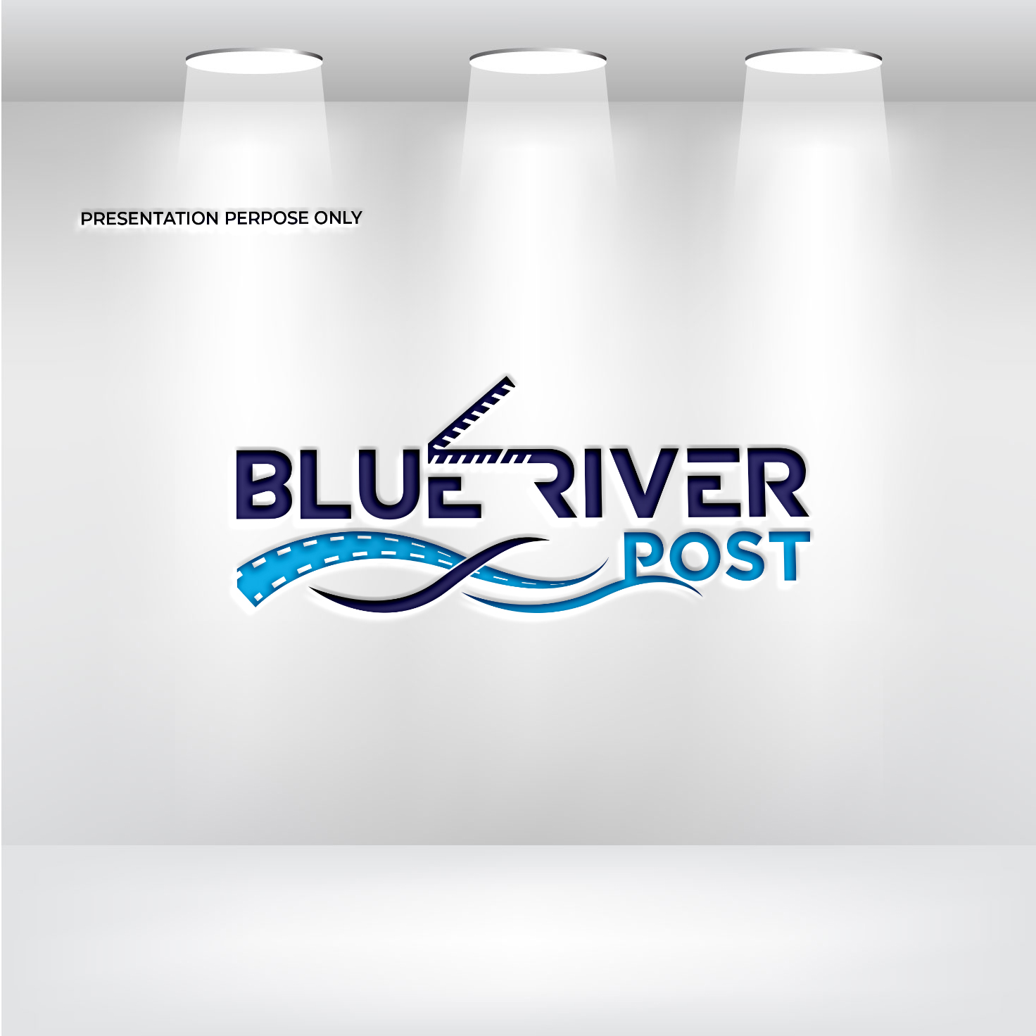 Logo-Design von graphics^master für Blue River Post | Design #35877013