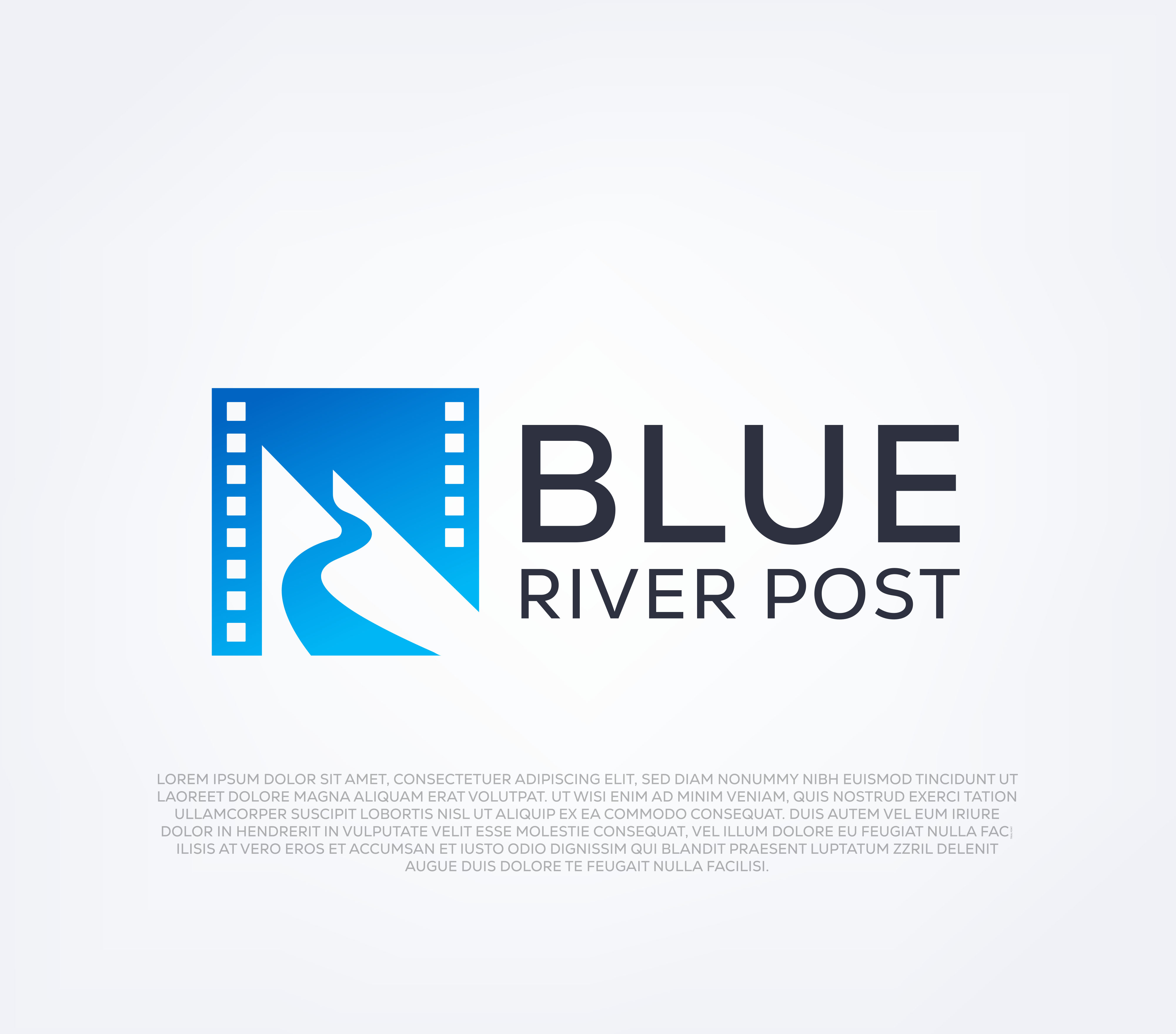 Logo Design by yellowdot for Blue River Post | Design #35877826