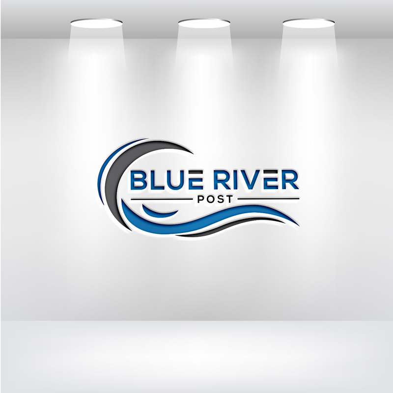Logo Design by luxydesign for Blue River Post | Design #35877830