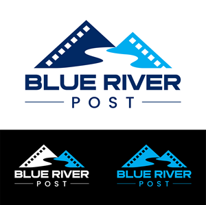Logo Design by John Mark Arts for Blue River Post | Design: #35875582