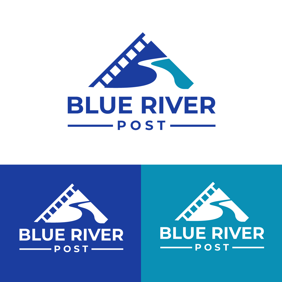 Diseño de Logo por dianagargaritza para Blue River Post | Diseño #35877686