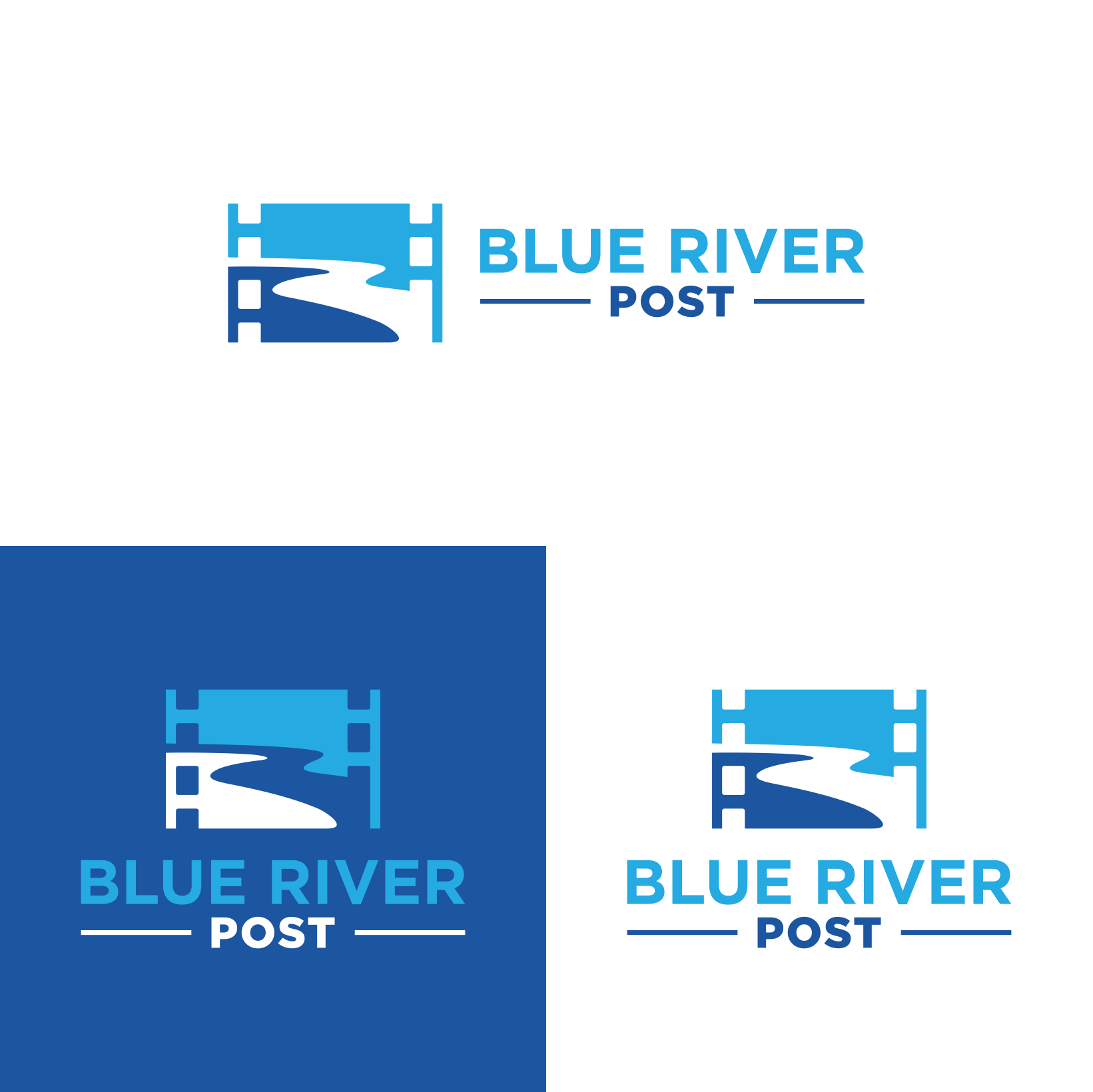 Logo Design by fatih 10 for Blue River Post | Design #35876236