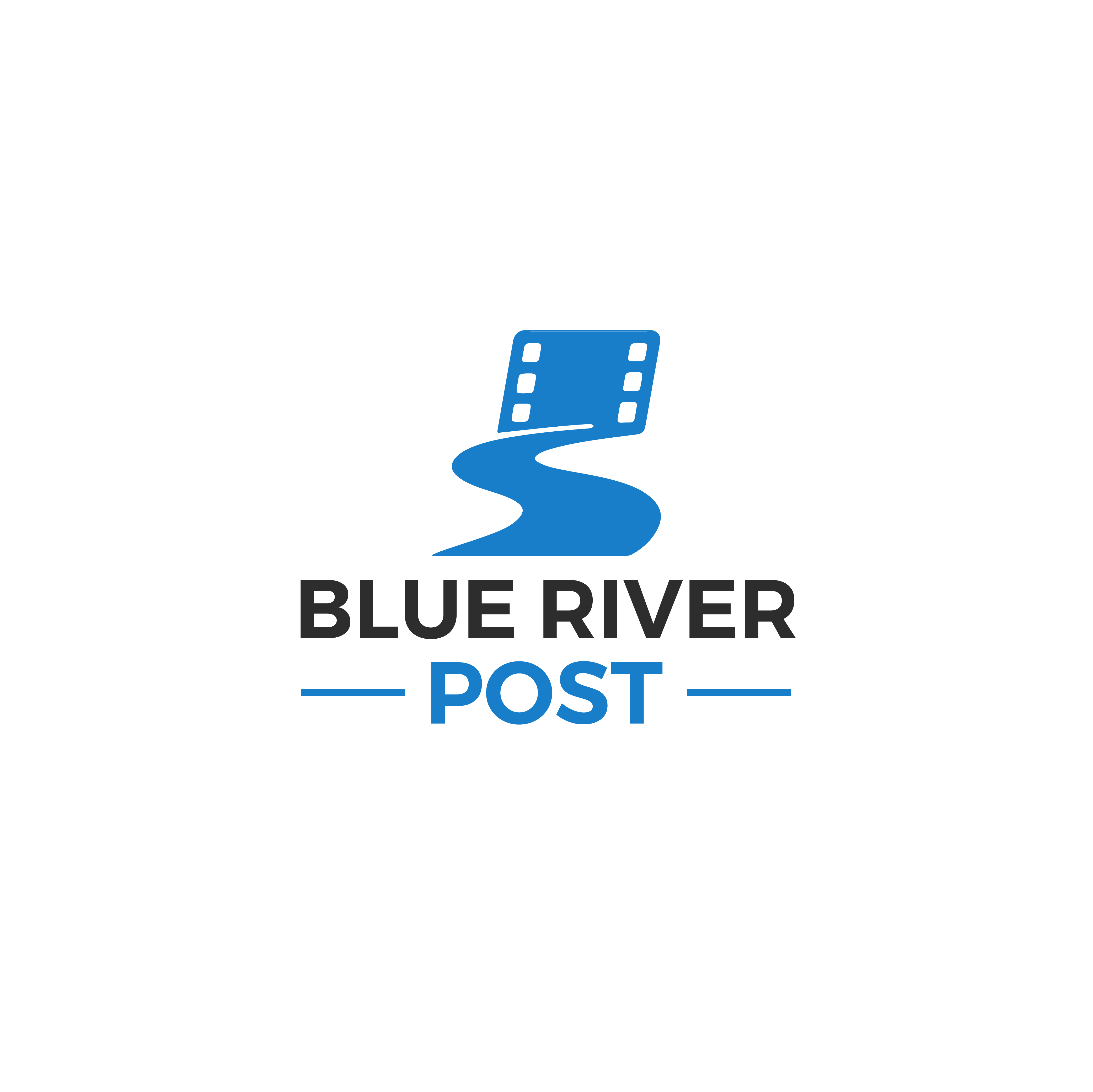 Logo Design by dynamicstudio for Blue River Post | Design #35874438