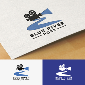 Logo Design by -ACE- for Blue River Post | Design: #35877332