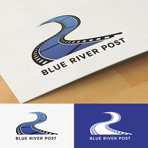 Logo Design by -ACE- for Blue River Post | Design: #35877336