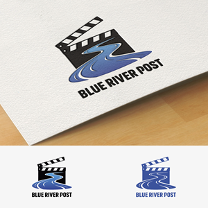 Logo Design by -ACE- for Blue River Post | Design: #35916912
