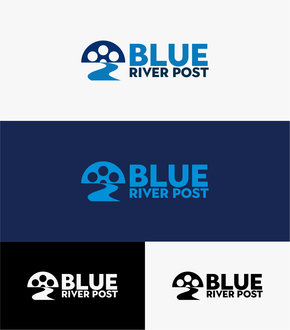 Diseño de Logo por S.S. Mulla para Blue River Post | Diseño #35878822