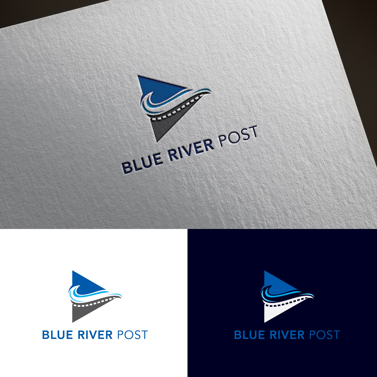 Logo Design by sankar999 for Blue River Post | Design #35875166