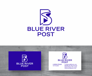 Logo Design by MBARO for Blue River Post | Design: #35916311