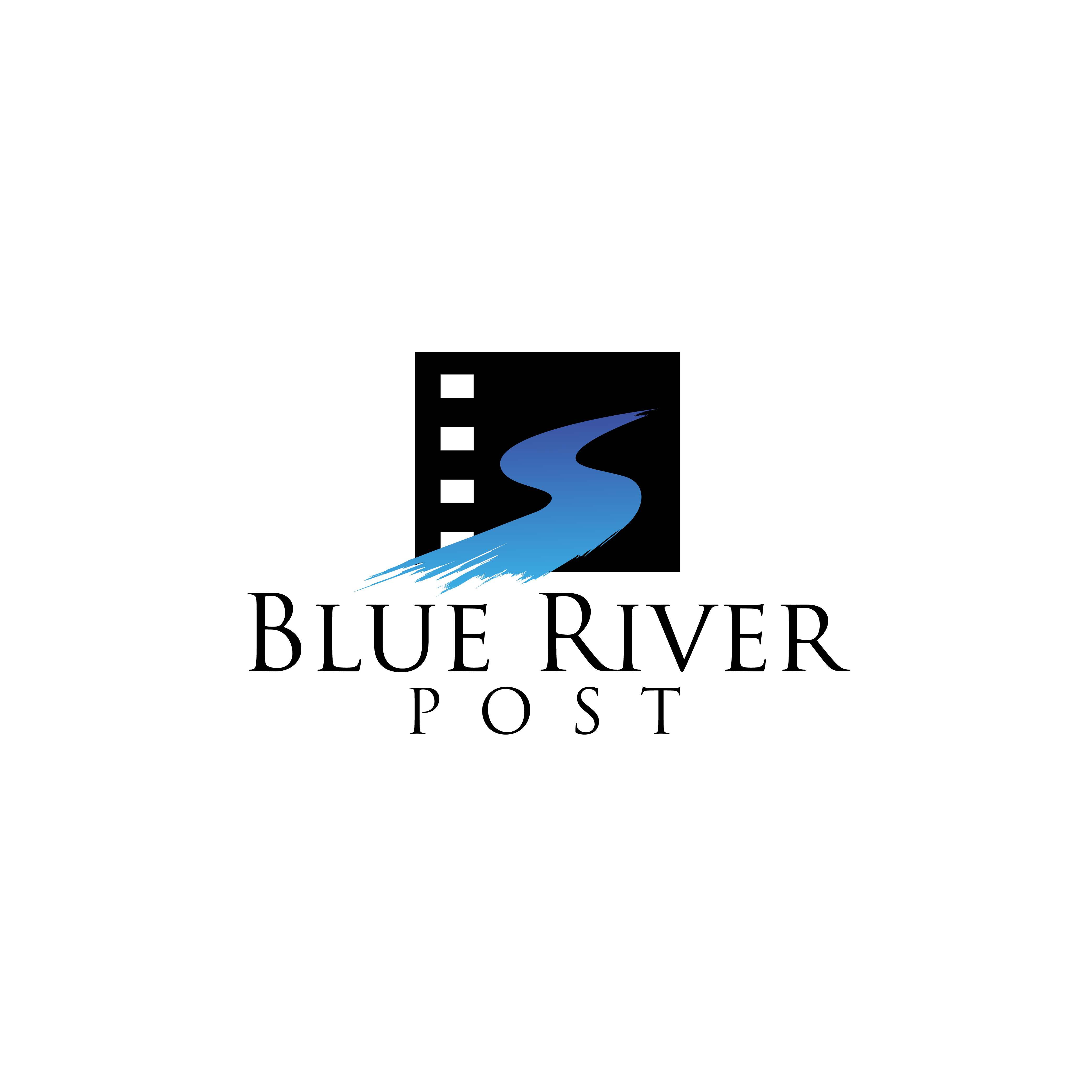 Logo-Design von ares_h1 für Blue River Post | Design #35877324
