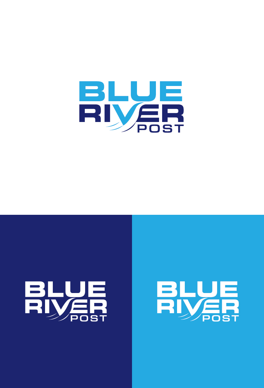 Logo Design by Maxo-Biz for Blue River Post | Design #35885404