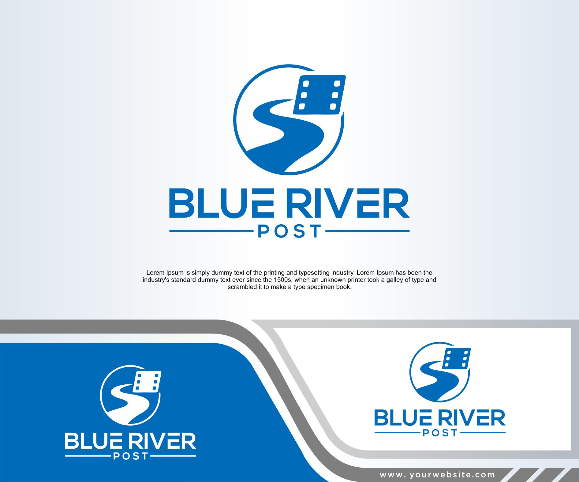 Design de Logo par dobleh_creative pour Blue River Post | Design #35874704