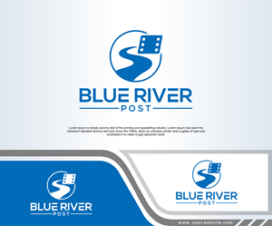 Logo Design by dobleh_creative for Blue River Post | Design: #35874704