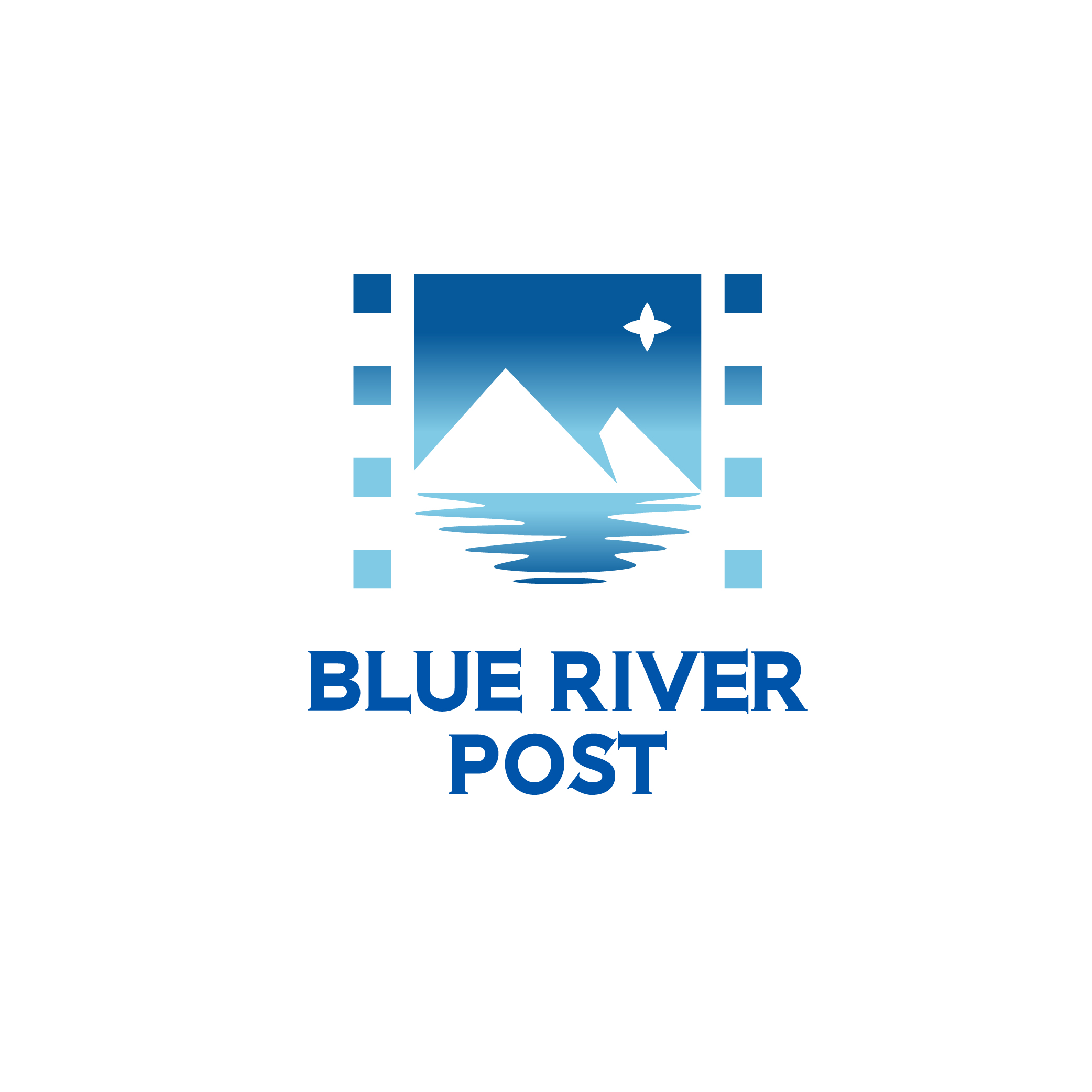 Logo Design by CrewType for Blue River Post | Design #35875794