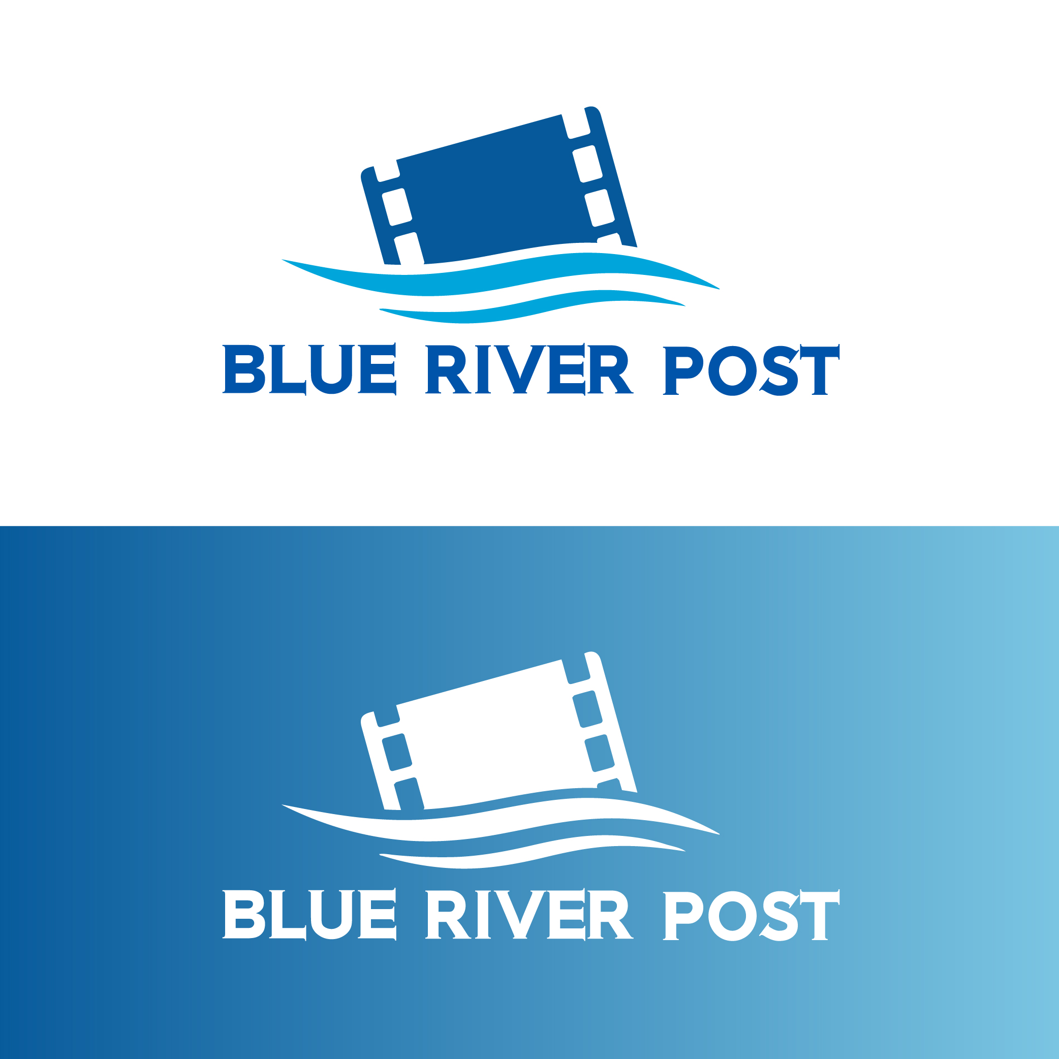 Logo Design by CrewType for Blue River Post | Design #35875852