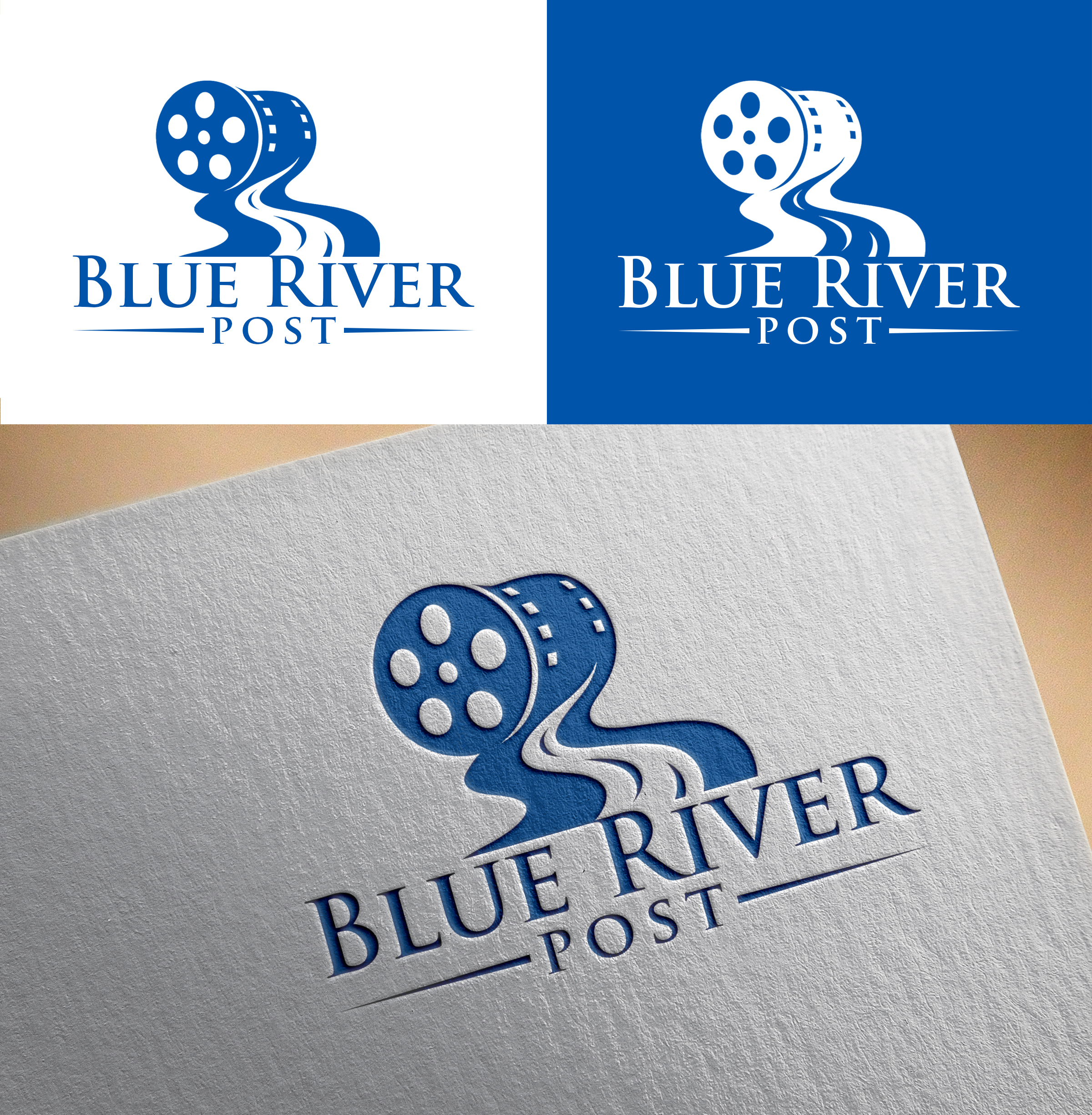 Diseño de Logo por Soonia para Blue River Post | Diseño #35875167