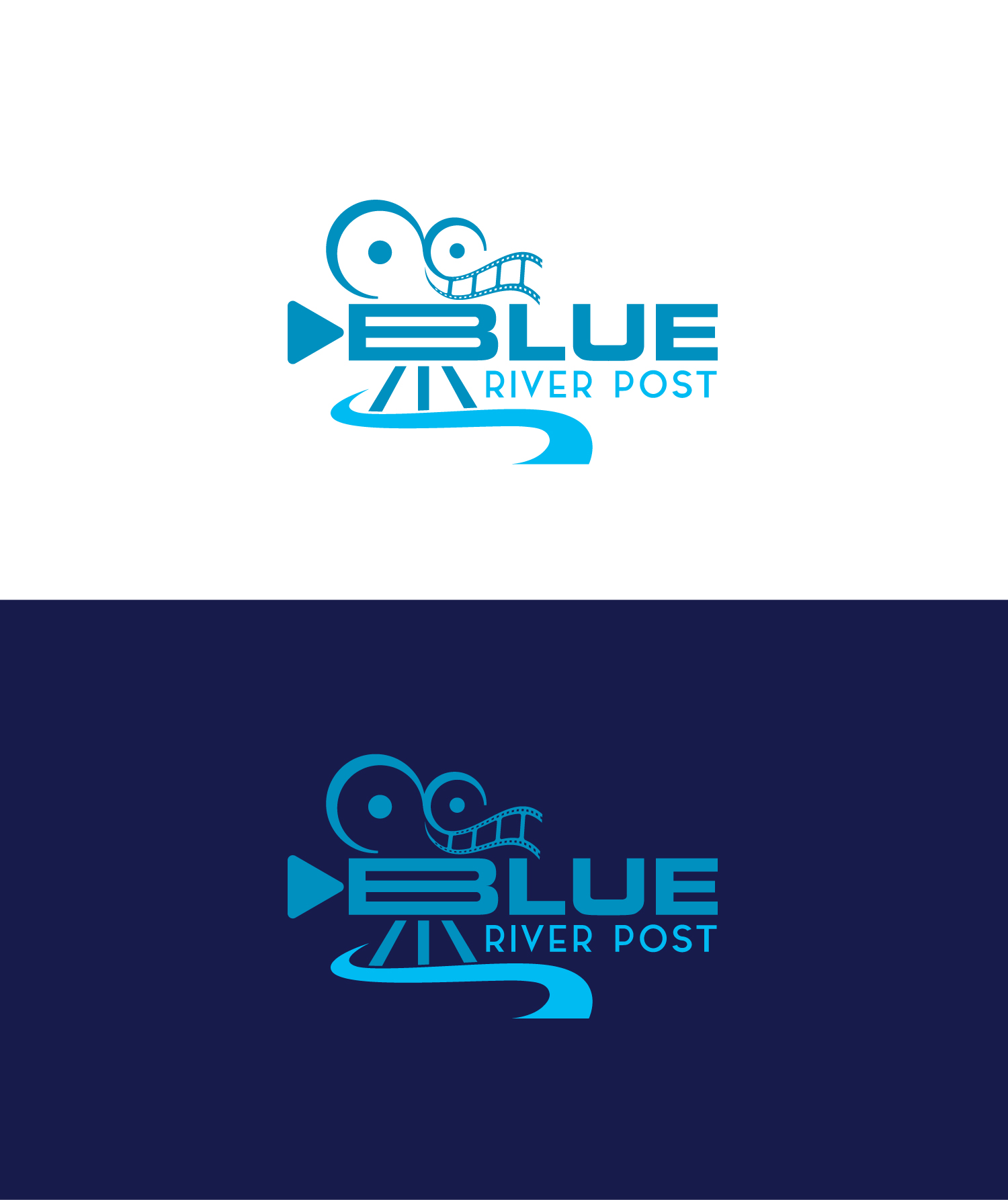 Logo Design by Logo bud design for Blue River Post | Design #35884944