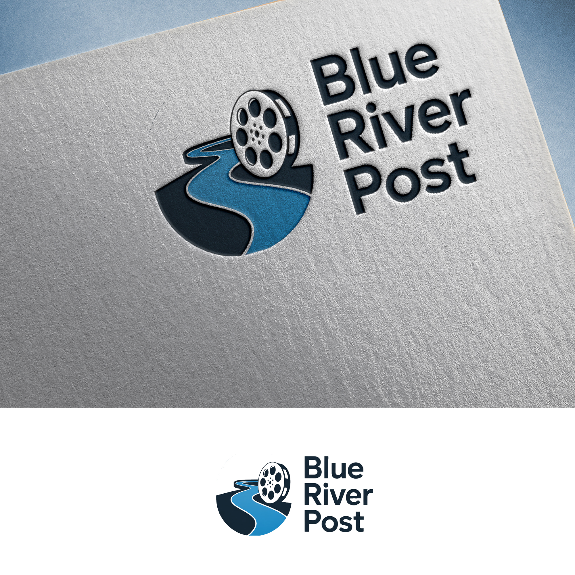 Diseño de Logo por Feni:) para Blue River Post | Diseño #35875933