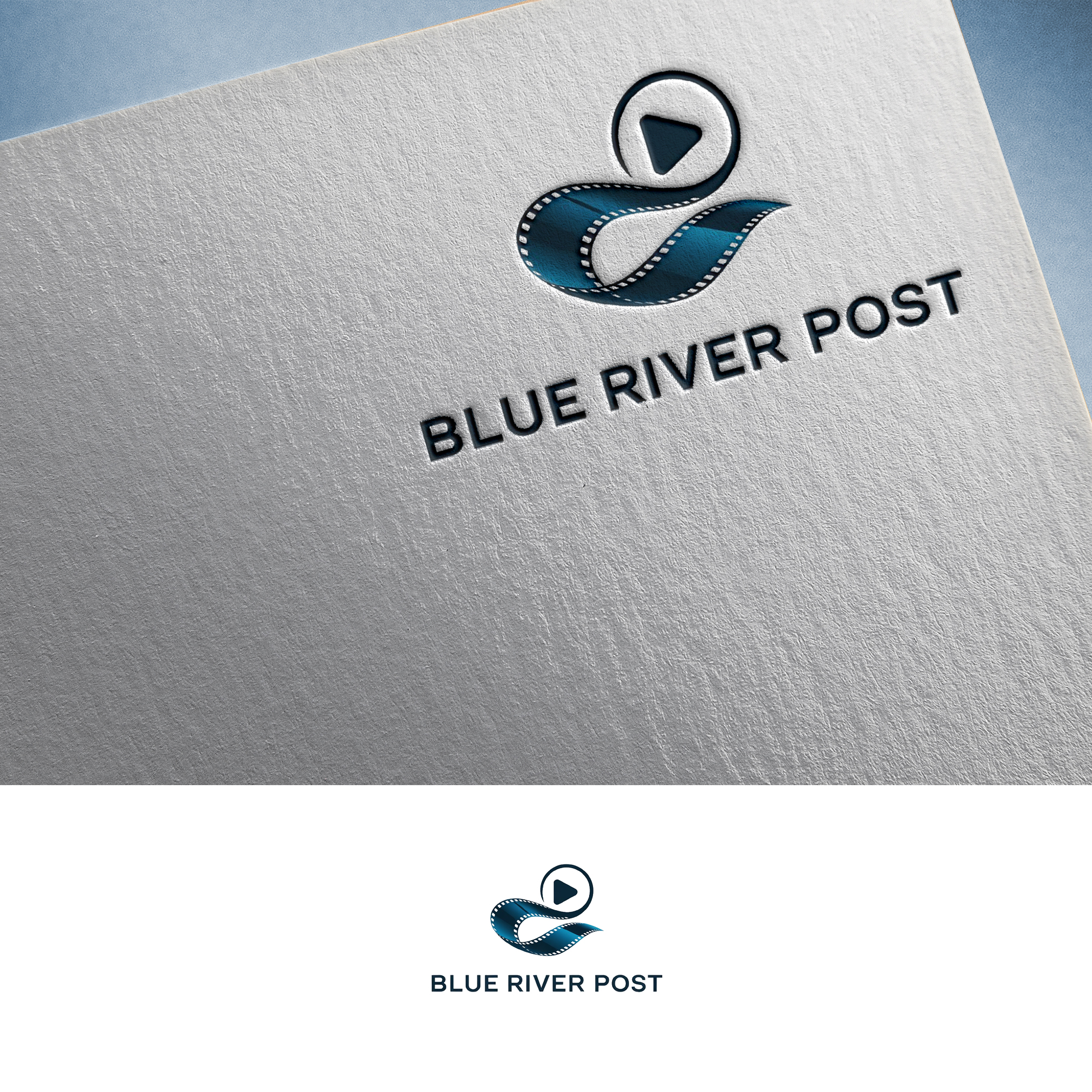Diseño de Logo por Feni:) para Blue River Post | Diseño #35875936