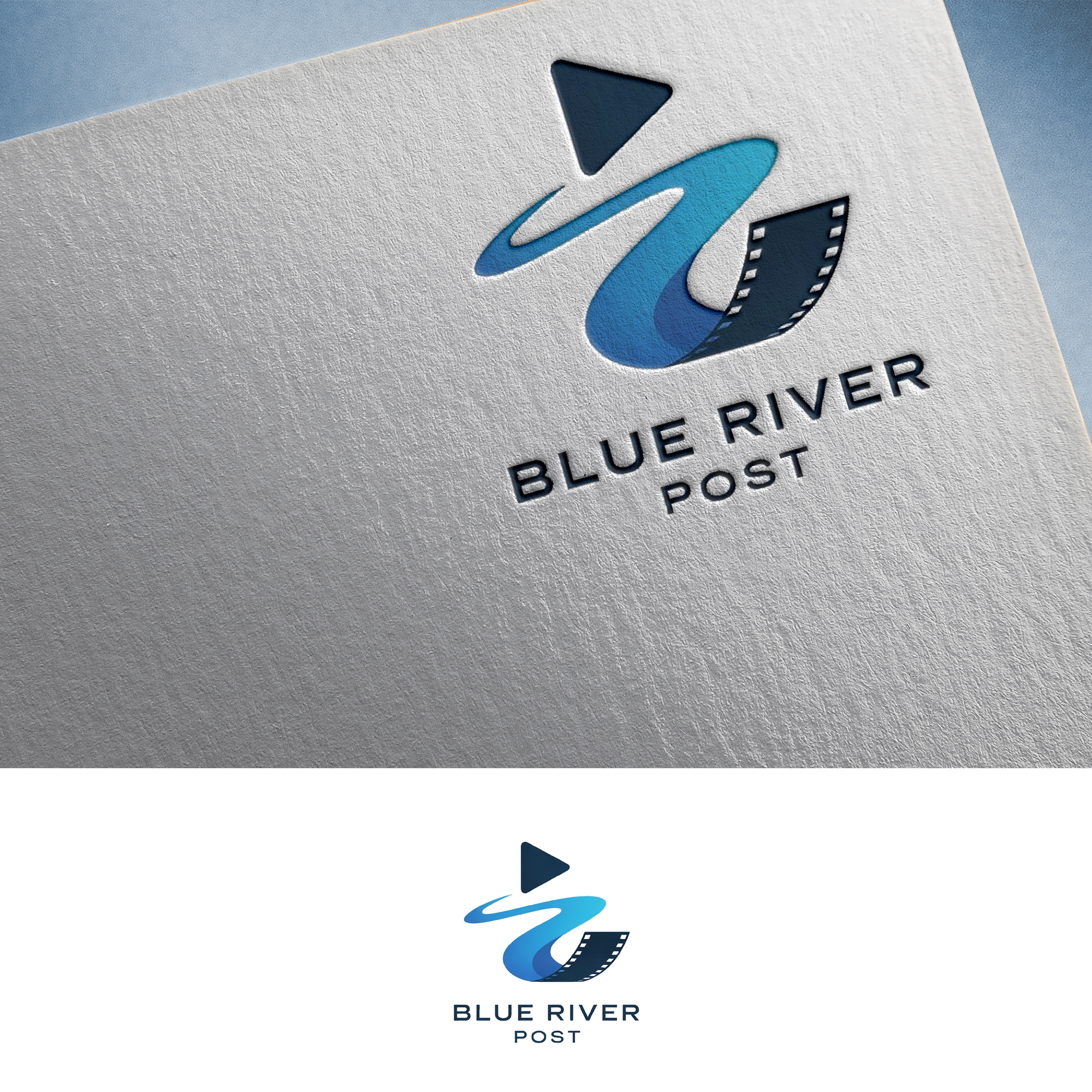 Diseño de Logo por Feni:) para Blue River Post | Diseño #35875937