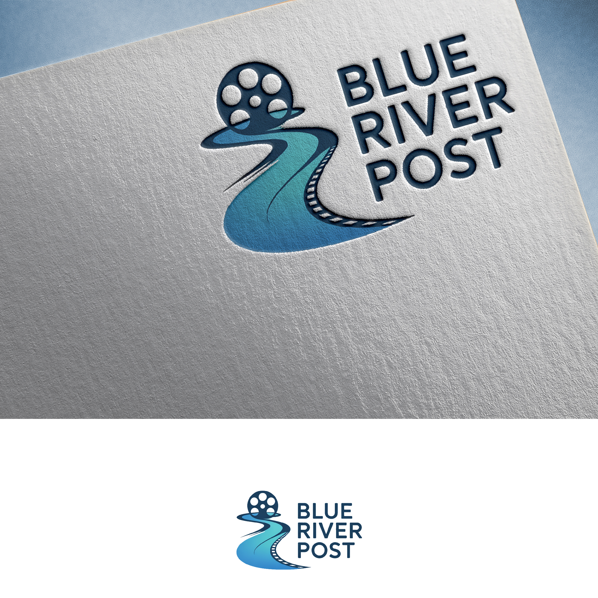 Logo Design by Feni:) for Blue River Post | Design #35875939
