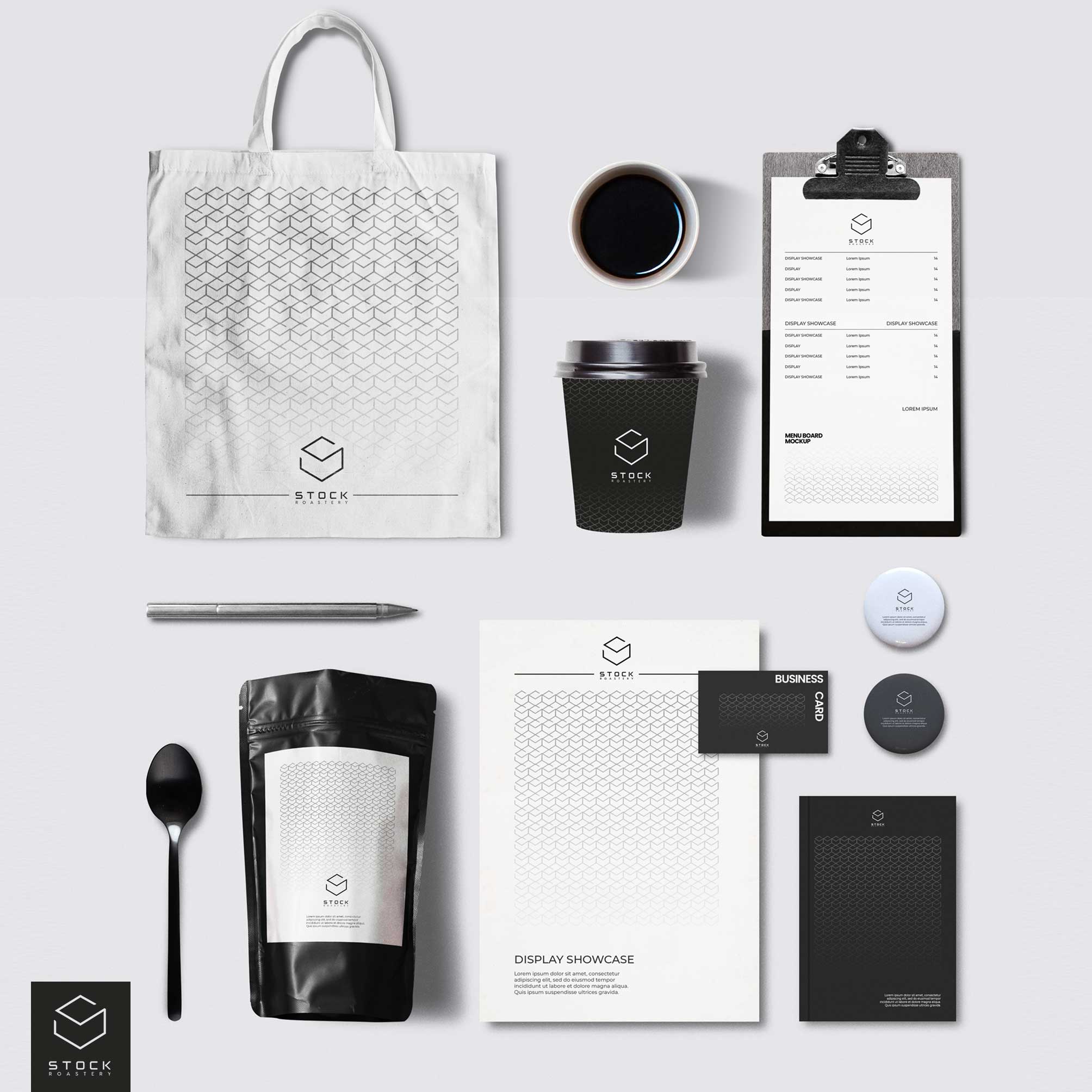 Stationery Design by 3graphic.studio for Al qahwa alarbiyah  | Design #35894255
