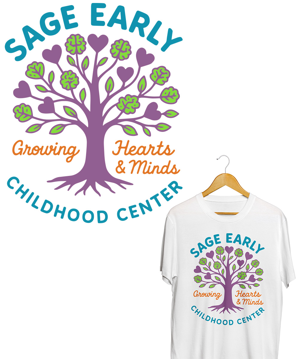 T-shirt Design by StudioD™ for Sage Early Childhood Center | Design #35880107