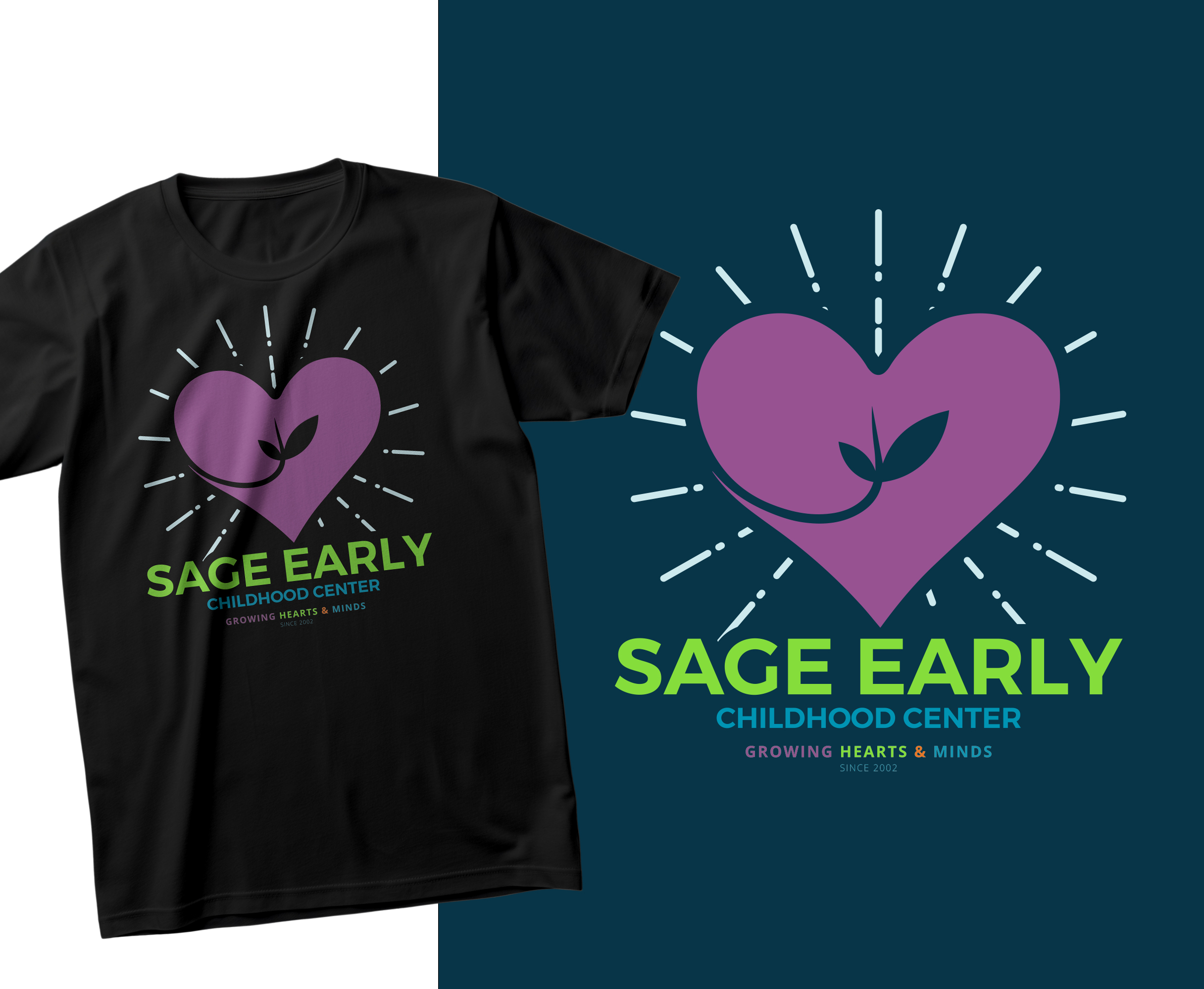 T-Shirt-Design von Teespixels für Sage Early Childhood Center | Design #35882986