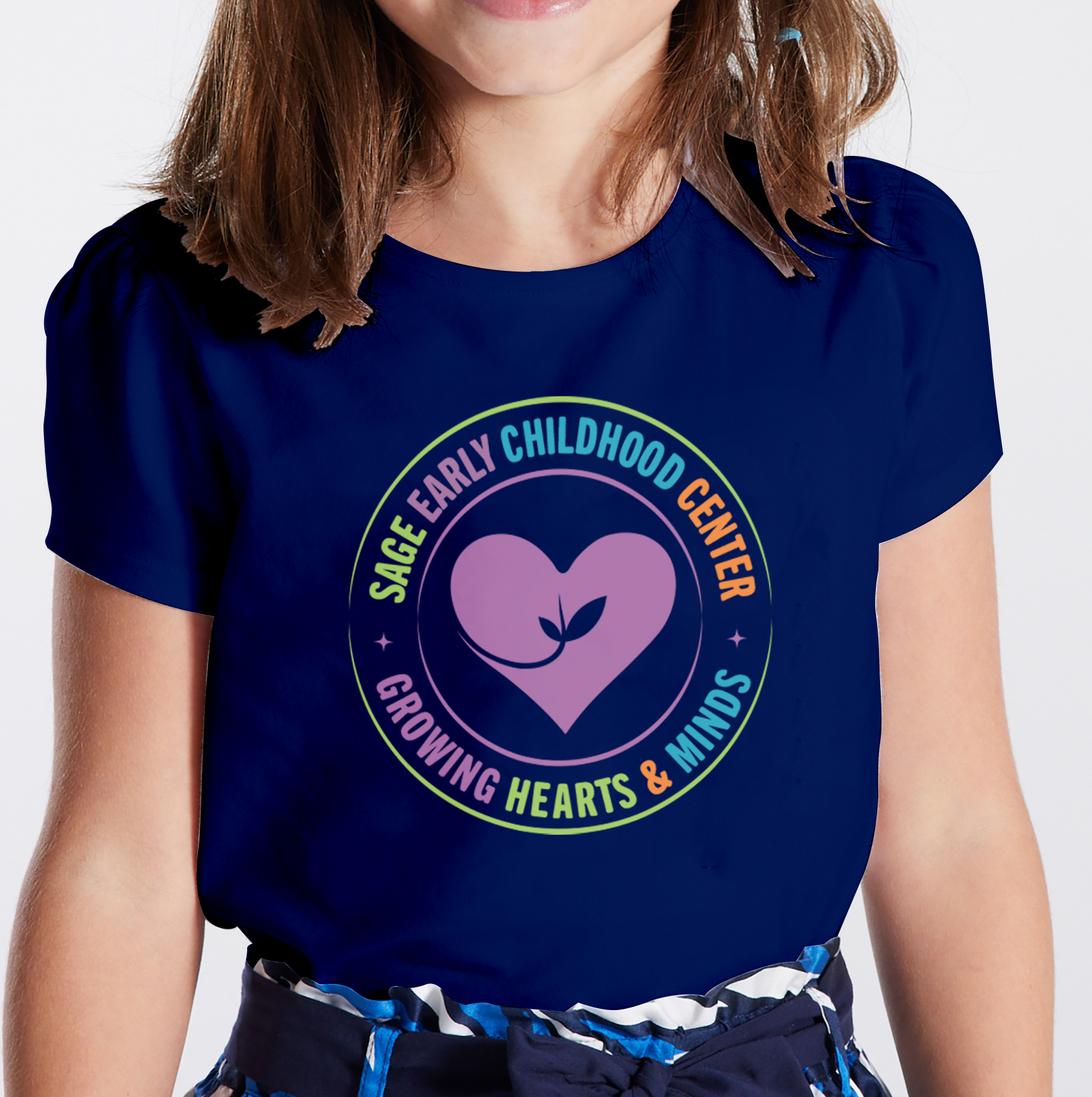 T-shirt Design by Ratul Designs for Sage Early Childhood Center | Design #35875169