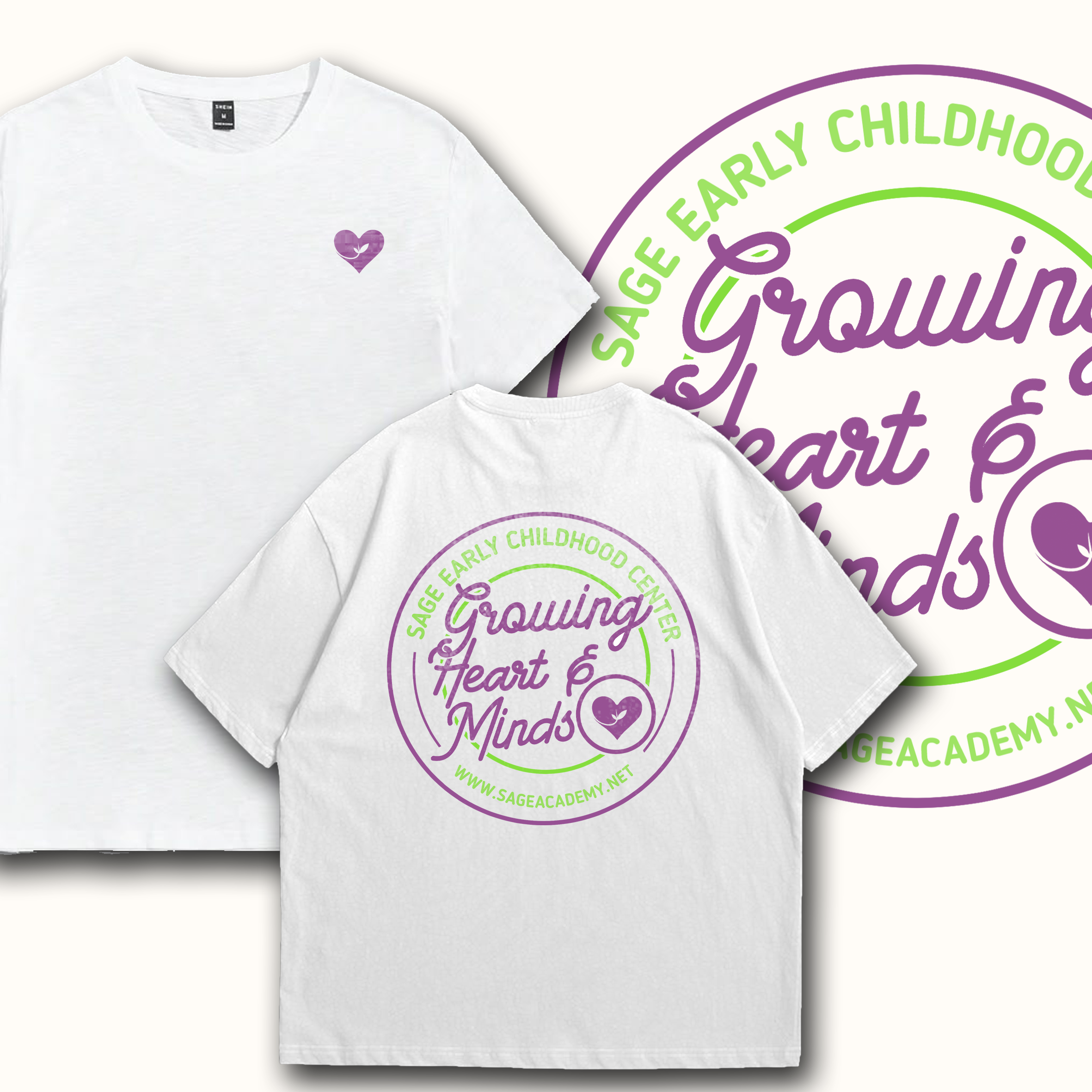 T-shirt Design by Fortunate Studio for Sage Early Childhood Center | Design #35874938