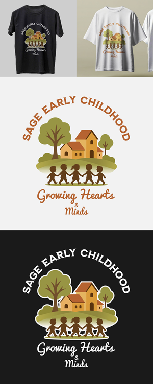 T-shirt Design by Ali_Akber_Chowdhury_Sayed for Sage Early Childhood Center | Design: #35877022
