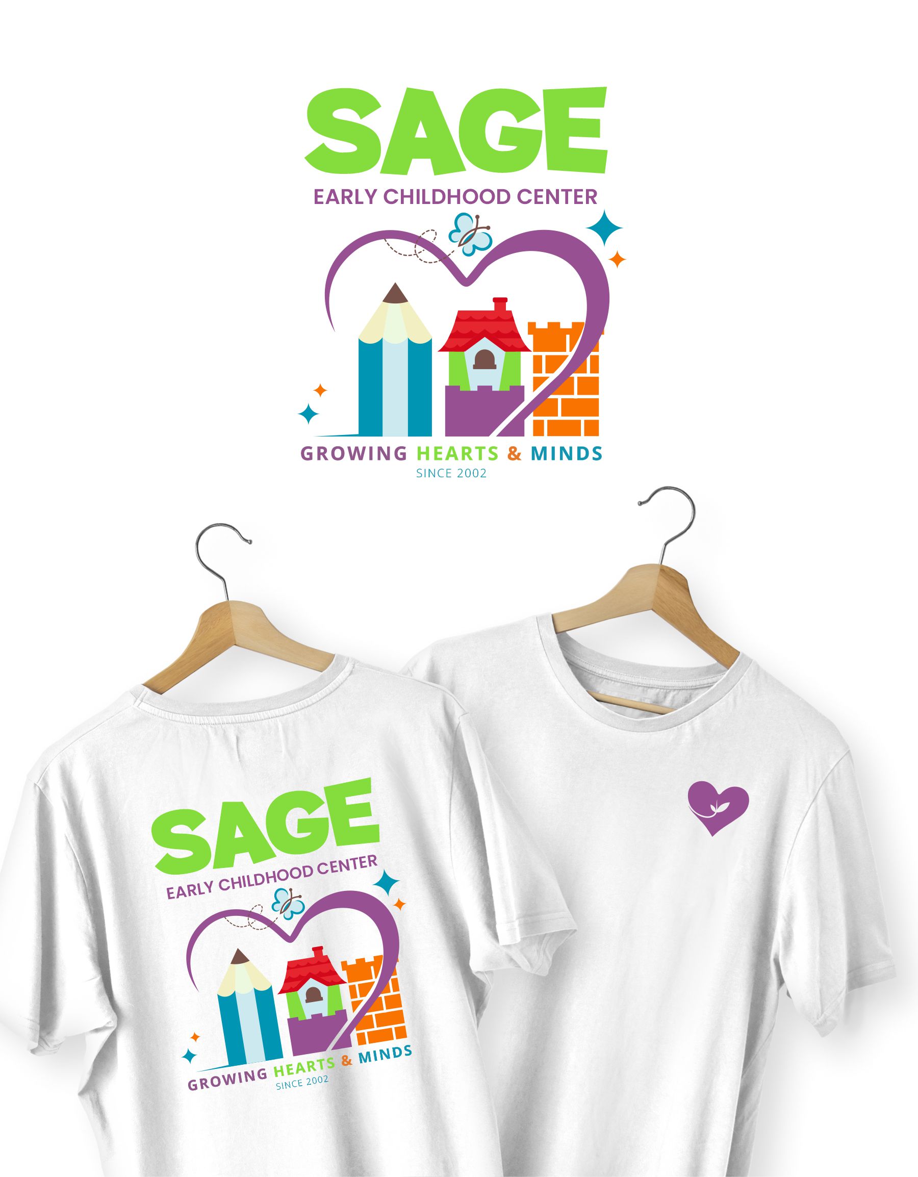 T-shirt Design by debdesign for Sage Early Childhood Center | Design #35902116