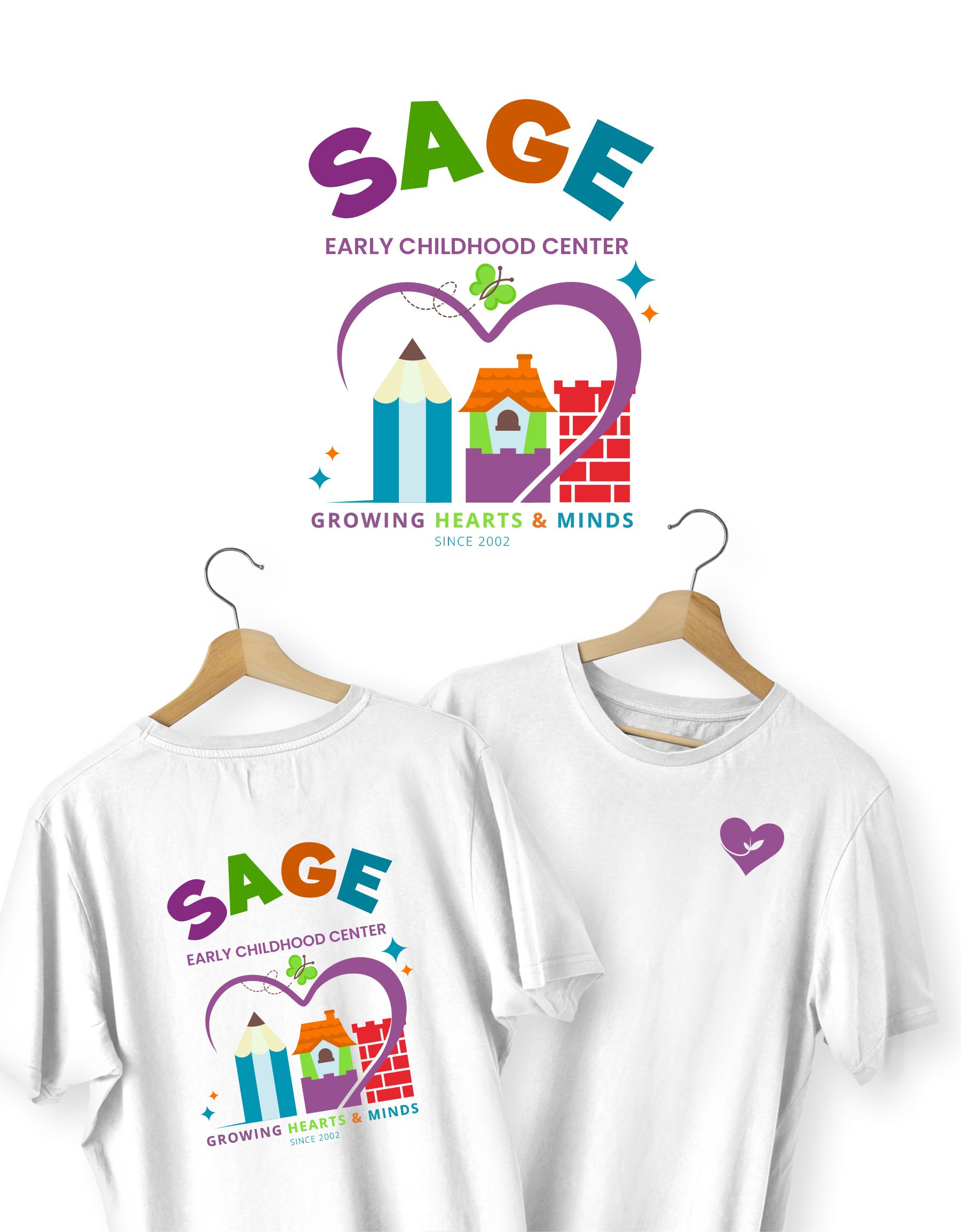 T-shirt Design by debdesign for Sage Early Childhood Center | Design #35902120