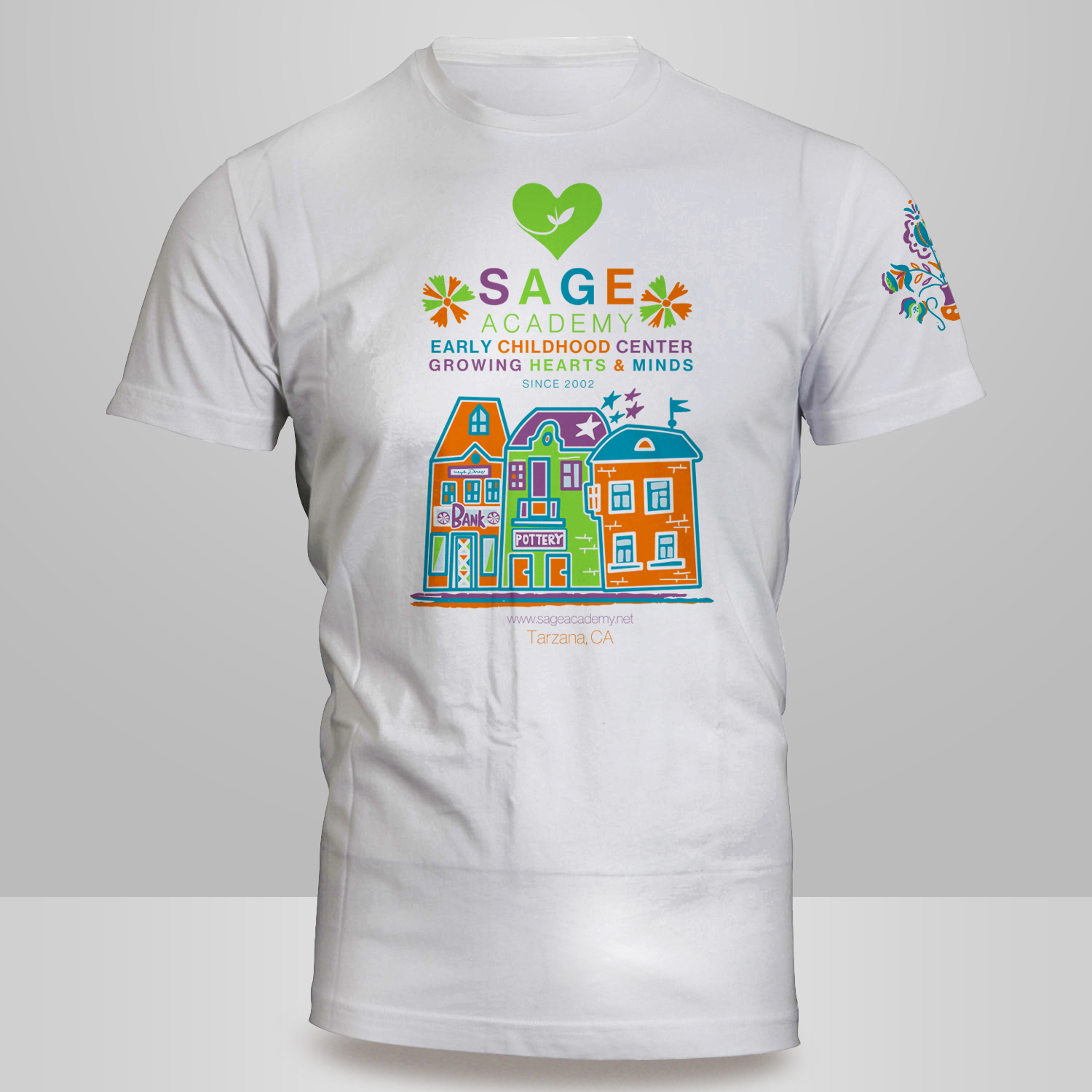 T-Shirt-Design von Kero für Sage Early Childhood Center | Design #35875489