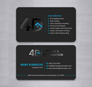Business Card Design by Sabbir_2025 for this project | Design: #35918030