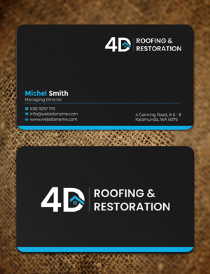 Business Card Design by Md. Abuhanifa for this project | Design: #35881720
