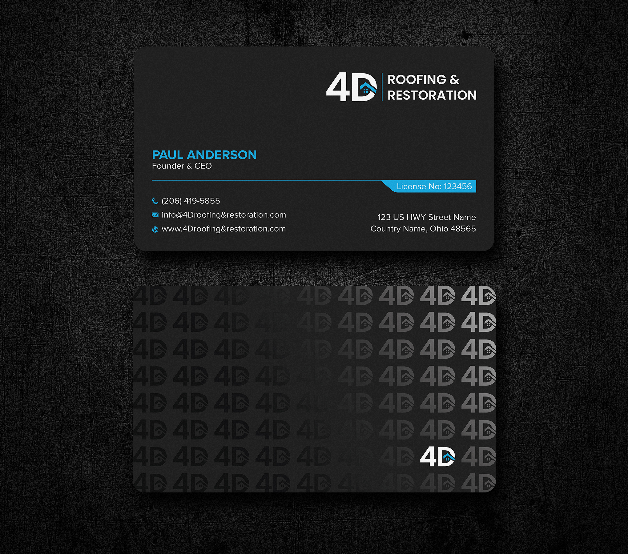 Business Card Design by Uttom 2 for this project | Design #35894347