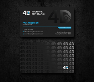 Business Card Design by Uttom 2 for this project | Design: #35894348