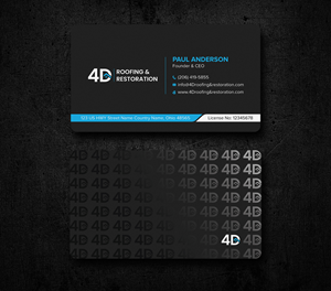 Business Card Design by Uttom 2 for this project | Design: #35894350