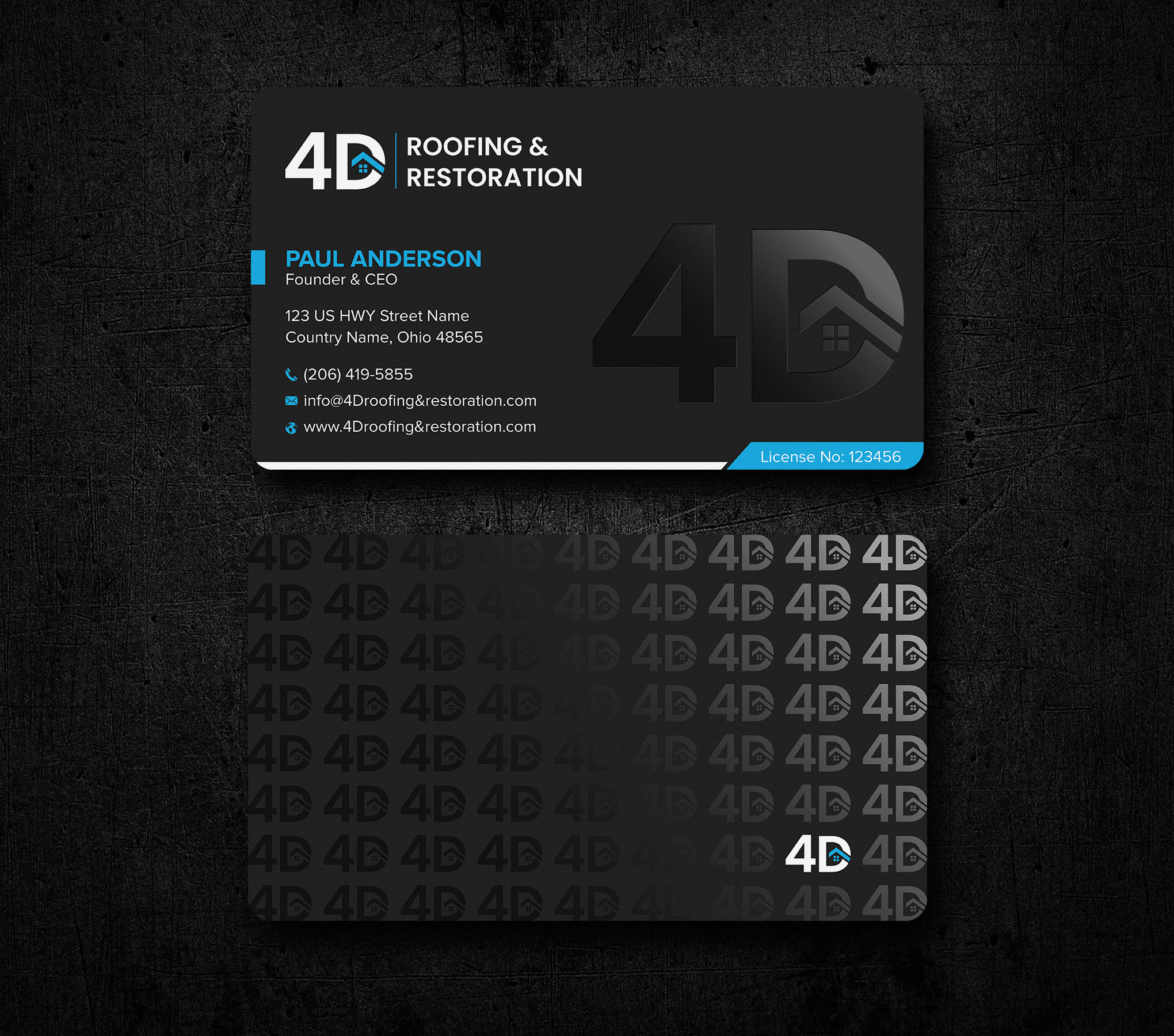 Business Card Design by Uttom 2 for this project | Design #35894374