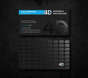 Business Card Design by Uttom 2 for this project | Design: #35894375