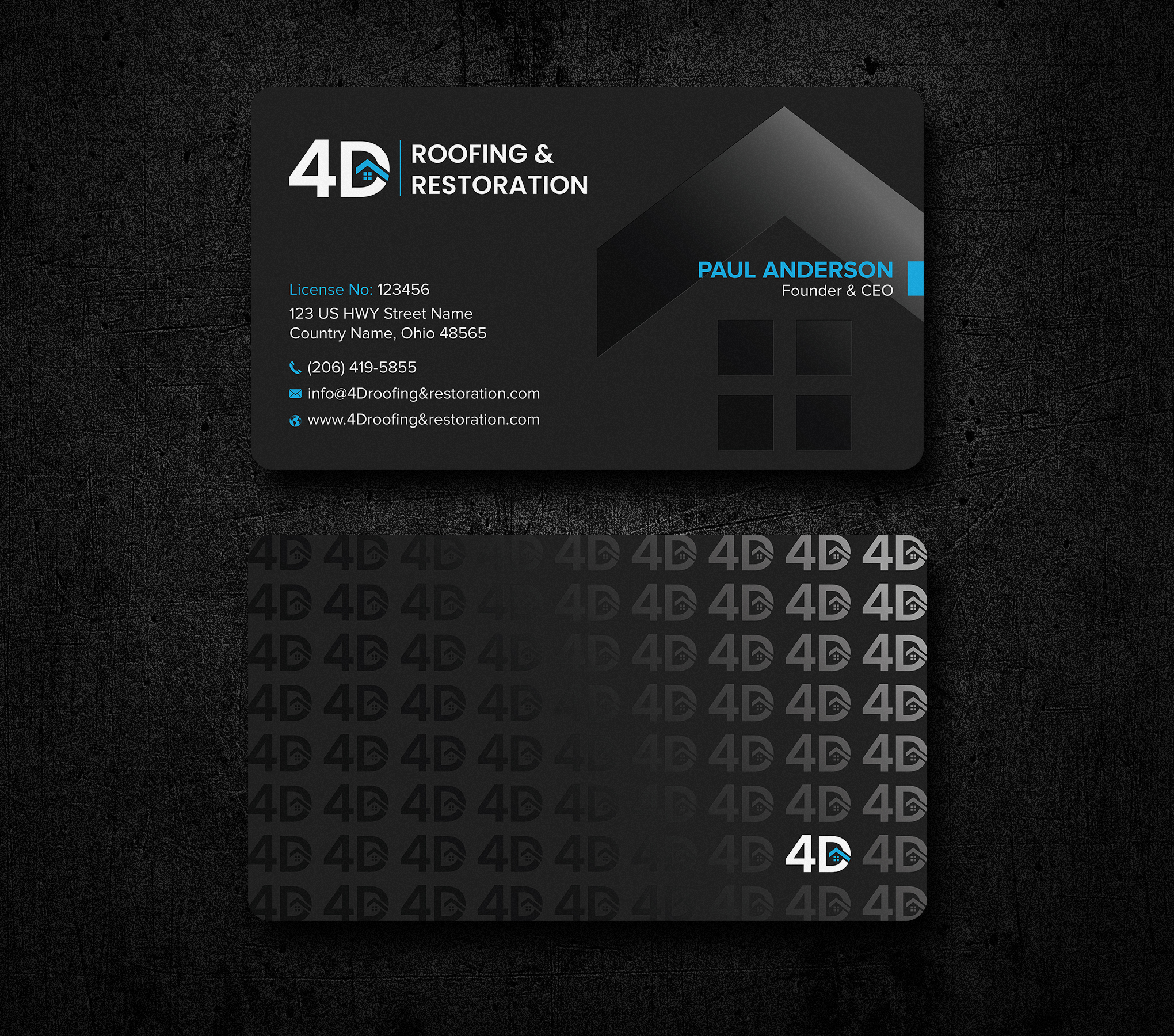 Business Card Design by Uttom 2 for this project | Design #35894376