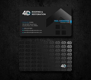 Business Card Design by Uttom 2 for this project | Design: #35894376