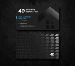 Business Card Design by Uttom 2 for this project | Design: #35894378