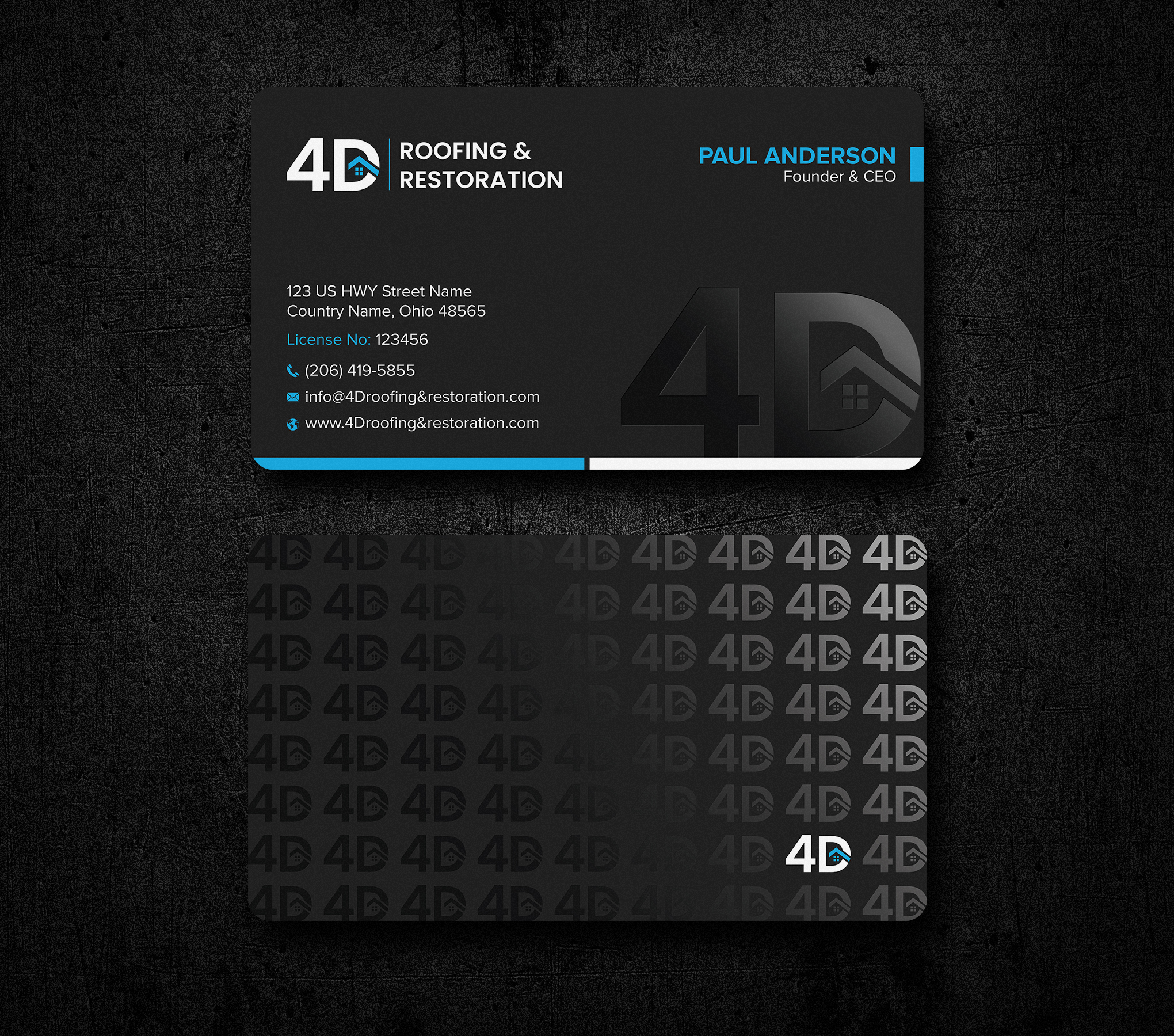 Business Card Design by Uttom 2 for this project | Design #35894380