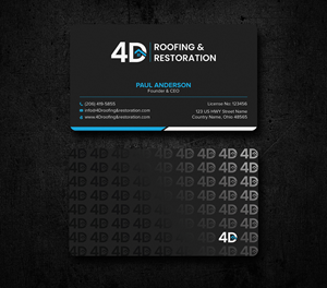 Business Card Design by Uttom 2 for this project | Design: #35894382