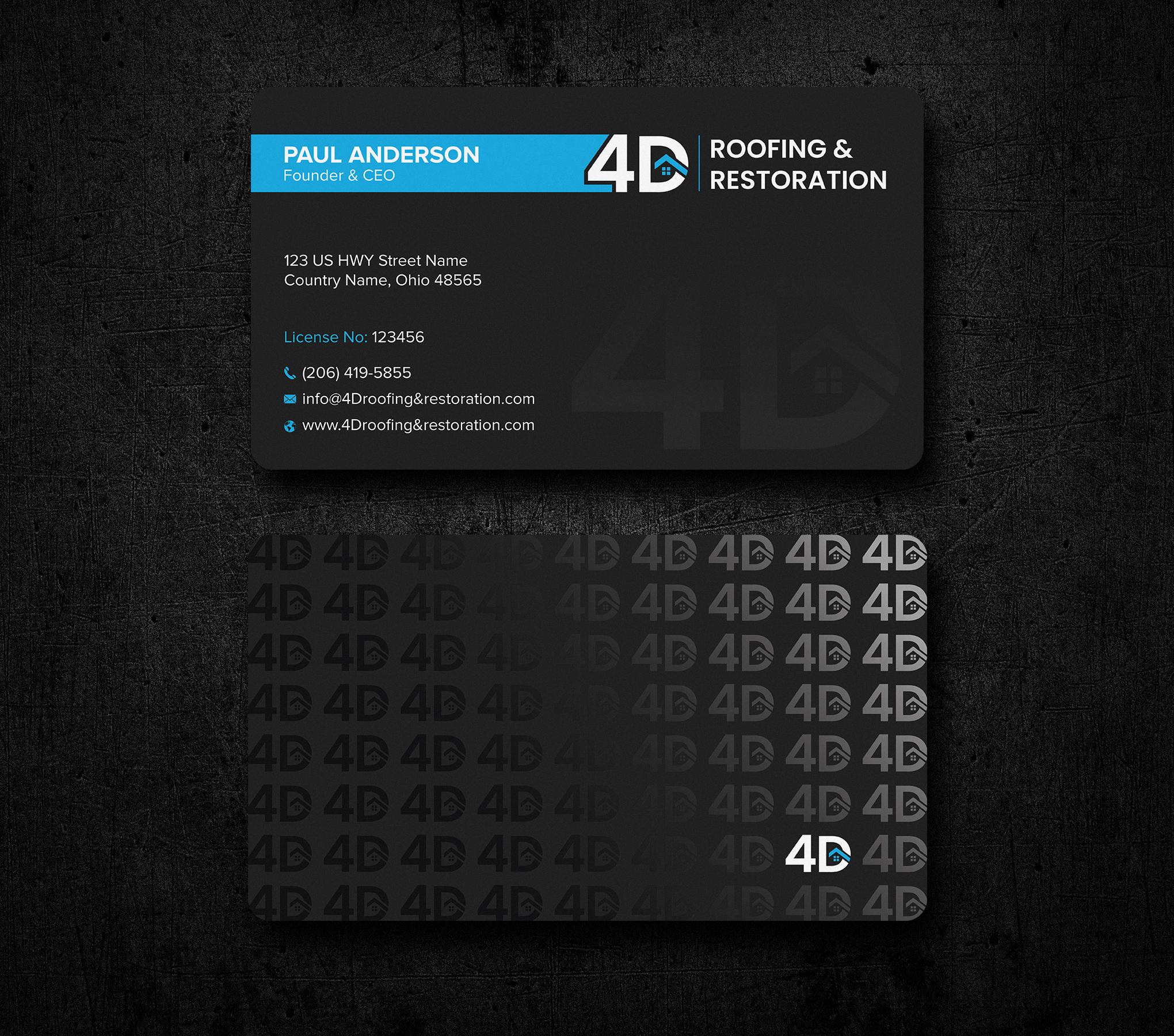 Business Card Design by Uttom 2 for this project | Design #35894383