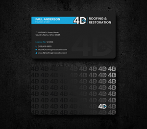 Business Card Design by Uttom 2 for this project | Design: #35894383