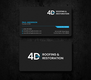 Visitenkarten-Design von Uttom 2 für dieses Projekt | Design: #35920344