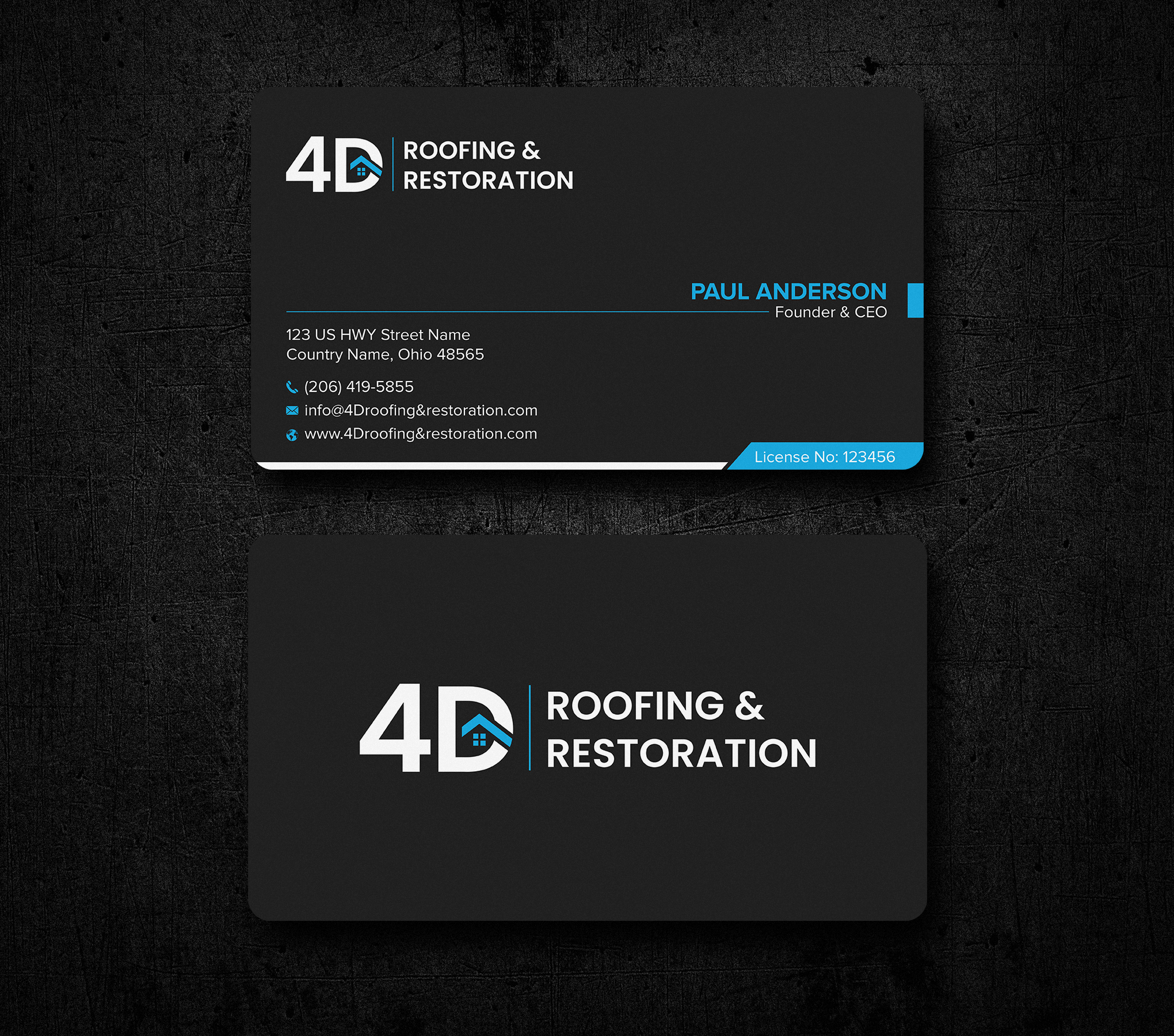 Visitenkarten-Design von Uttom 2 für dieses Projekt | Design #35920376